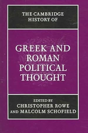 Seller image for Cambridge History of Greek And Roman Political Thought for sale by GreatBookPricesUK