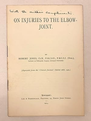 On Injuries to the Elbow Joint