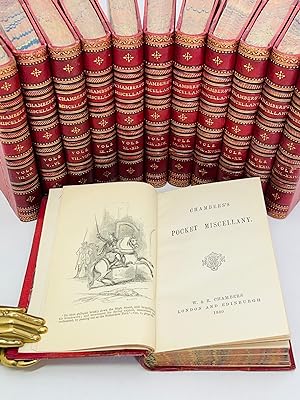 CHAMBERS POCKET MISCELLANY. (24 volumes in 12 books)