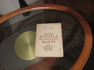 Seller image for Matre Puntila et son valet Matti for sale by Librairie FAUGUET