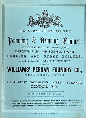 Illustrated Catalogue of Pumping & Winding Engines - Williams' Perran Foundry Co