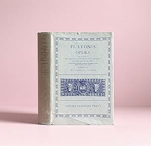 Seller image for Platonis Opera III: Tetralogias V-VII Continens for sale by boredom books