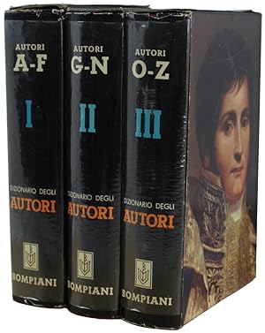 DIZIONARIO LETTERARIO BOMPIANI DEGLI AUTORI di tutti i tempi e di tutte le letterature. Volume I ...