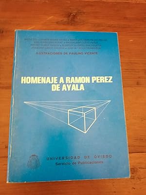 Immagine del venditore per HOMENAJE A RAMON PEREZ DE AYALA venduto da Itziar Arranz Libros & Dribaslibros