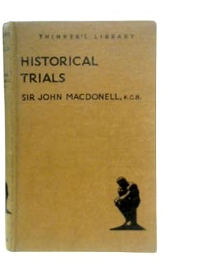 Imagen del vendedor de Historical Trials a la venta por World of Rare Books