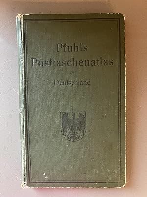 Post-Taschen-Atlas von Deutschland nebst Ortsverzeichnis.
