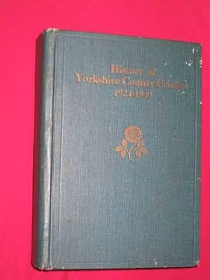 Seller image for History of Yorkshire County Cricket 1924-1949 for sale by BOOKBARROW (PBFA member)