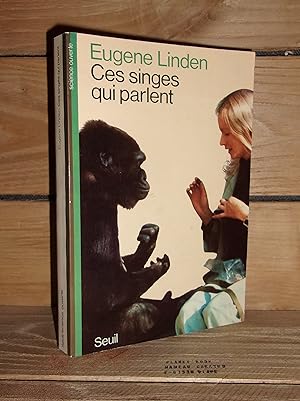 Bild des Verkufers fr CES SINGES QUI PARLENT - (apes, men and language) zum Verkauf von Planet's books