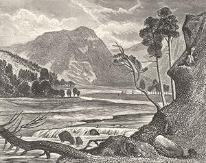 Imagen del vendedor de A river in Scotland a la venta por Antiqua Print Gallery