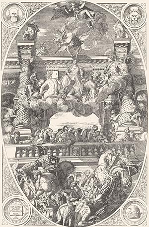 The Triumph of Venice - by Paul Veronese (ceiling of the hall of the Grand Council - Ducal Palace)