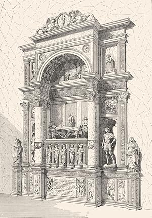 Tomb of the Doge Vendramin in the church of San Giovanni E Paolo - by Alessandro Leopardi