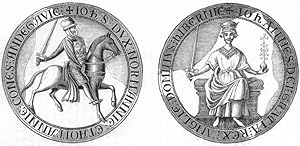 459. Copy of the Seal of king John to the Agreement with the Barons