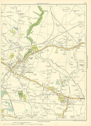 [Hindley, Castlehill, Hindley Green, Hart Common, Castle Hill, Hosker's Nook] (Map Section #103)