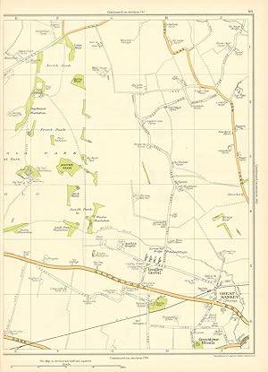[Lingley Green, Great Sankey, Greystone Heath, Booth's Wood, Southpark] (Map Section #161)