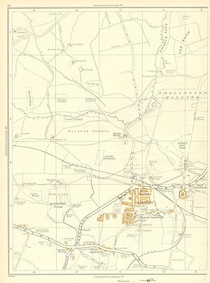 [West Garforth, Barrowby, Hawk's Nest Wood, Carr Wood, Parlington Hollins] (Map section # 56)
