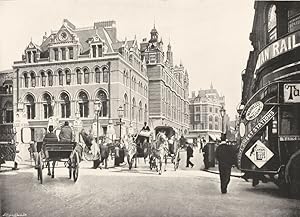 Imagen del vendedor de Liverpool Street - From the Corner of New Broad street a la venta por Antiqua Print Gallery