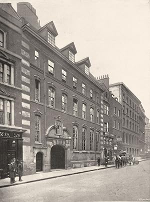 Seller image for Bishopsgate Street (Within) - Baring's Bank for sale by Antiqua Print Gallery