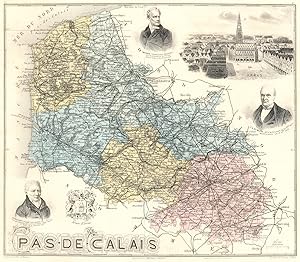Imagen del vendedor de Pas-de-Calais a la venta por Antiqua Print Gallery