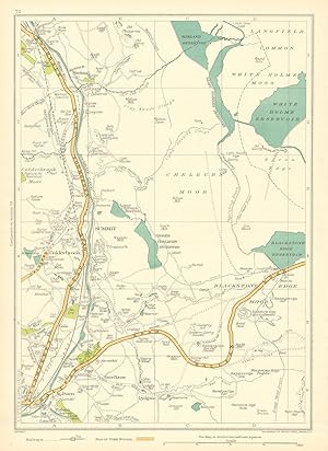 [Chelburn Moor, Summit, Calderbrook, Blackstone, Edge, Gale] (Map Section #72)