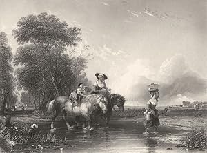 Imagen del vendedor de Crossing the stream a la venta por Antiqua Print Gallery