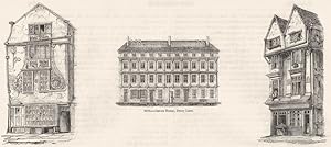 Seller image for 2092. House formerly standing in little Moorfields; 2093. Craven House, Drury Lane; 2094. House formerly standing in long lane, Smithfield for sale by Antiqua Print Gallery