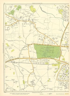 [Sale, Baguley, Moorend, Wythenshawe, Baughley Sanatorium] (Map Section #168)
