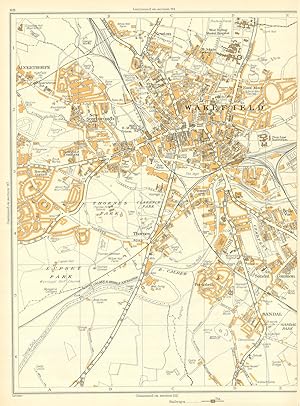 [Wakefield, Alverthorpe, Sandal, Portobello] (Map section # 98)