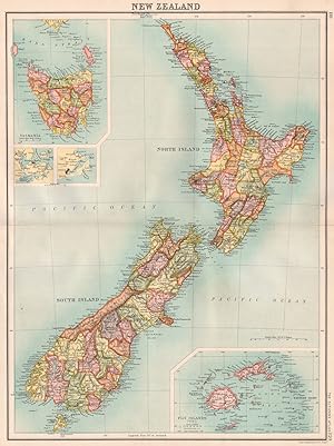 New Zealand; Tasmania; Auckland; Dunedin; Fiji Islands