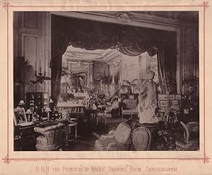 Seller image for H.R.H. The Princess of Wales' drawing room, Sandringham for sale by Antiqua Print Gallery