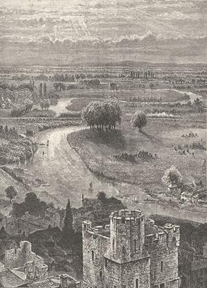 The Thames Valley, from the Round Tower, Windsor Castle