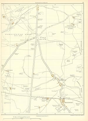 [Aberford Park, Hook Moor, Lotherton Park, Old Micklefield, Brierlands, Hartly Wood] (Map section...