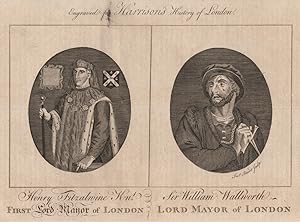 Henry Fitzalwine Kent, First Lord Mayor of London; Sir William Wallnorth, Lord Mayor of London