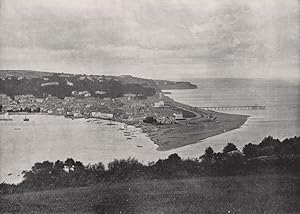 Seller image for Teignmouth - General view of the Dene for sale by Antiqua Print Gallery