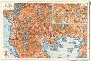 Salonika; Inset map of Doiran District