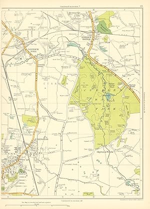 [Tardy Gate, Lostock Hall, Bamber Bridge, Farington, Leyland, Clayton-le-Woods] - Map Section #25