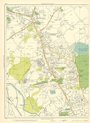 [Prestwich, Whitefield, Prestwich Park, Half Acre, Besses o'Th'Barn] - Map Section #108