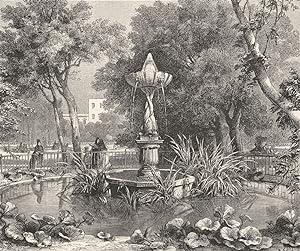 Seller image for Fountain in the Acqua Sola for sale by Antiqua Print Gallery
