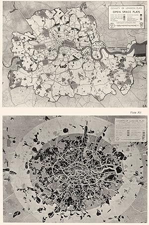 Image du vendeur pour The Park System; 3. Open space Plan for the county; 4. Regional park system mis en vente par Antiqua Print Gallery