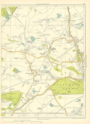 [North Ashton, Downall Green, Bryn, Garswood, Old Boston, Garswood Park] - Map Section #121