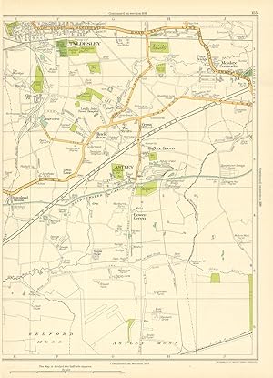 [Bedford Moss, Astley Moss, Lower Green, Astley, Tyldesley] - Map Section #125