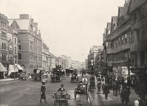 Imagen del vendedor de Holborn. - With the Prudential Assurance co.'s offices, Furnival's Inn and Staple Inn a la venta por Antiqua Print Gallery