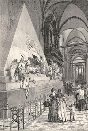 Canova's Tomb in Santa Maria Gloriosa dei Frari. Venice