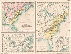 The United States after the Treaty of Paris 1783; The French Proposals of 1782 according to Jay; ...