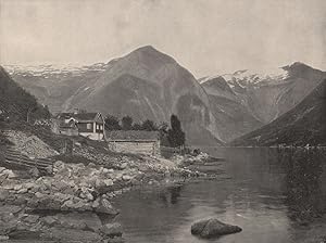 Image du vendeur pour Sogn - View on the Fjaerlandsfjord, Sogn mis en vente par Antiqua Print Gallery
