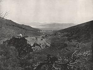 Salt lake city - Utah Lake, from Circle Point