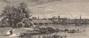 Seller image for Hartford, from east side of the river for sale by Antiqua Print Gallery