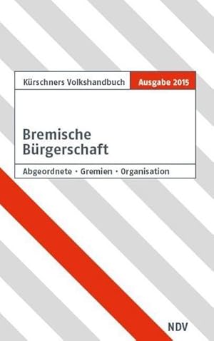 Bild des Verkufers fr Krschners Volkshandbuch Bremische Brgerschaft 19. Wahlperiode zum Verkauf von Rheinberg-Buch Andreas Meier eK