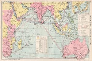 Indian Ocean - Communications; Inset Japan & Korea