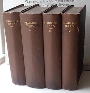 Publius Vergilius Maro Varietate Lectionis et Perpetua Adnotatione. Vols 1-4