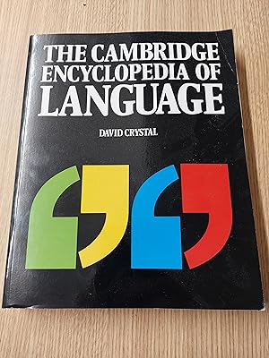 Bild des Verkufers fr The Cambridge Encyclopedia of Language zum Verkauf von Cambridge Rare Books